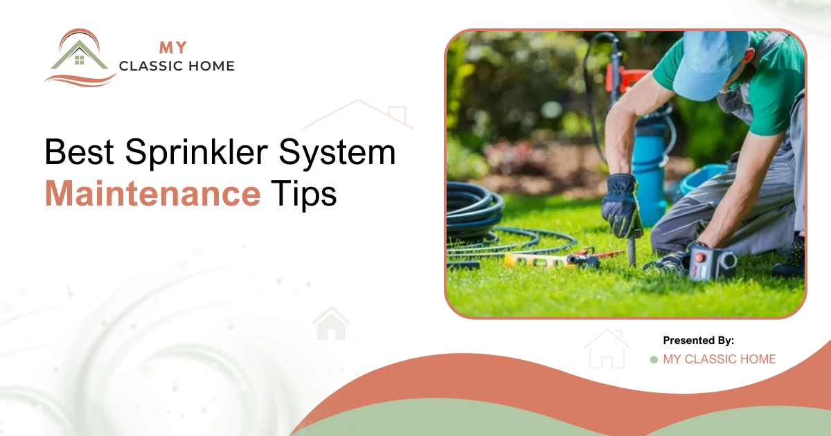 Best Sprinkler System Maintenance Tips