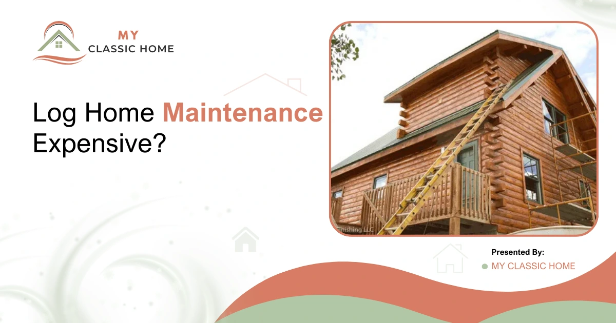 Log Home Maintenance Expensive_